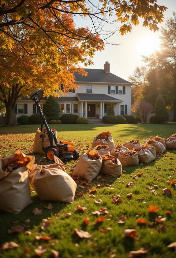 bagging leaves disease pests regulations community