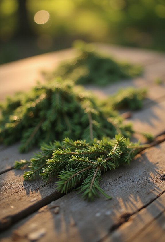 carefully harvest air dry store and prepare