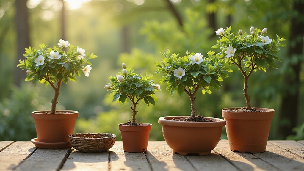 compact dwarf fruit tree options