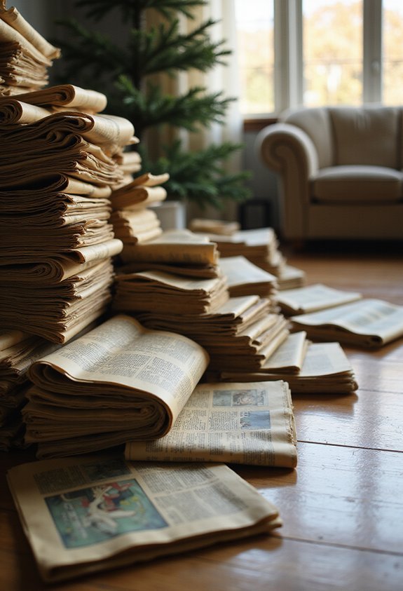 declutter magazines and newspapers efficiently