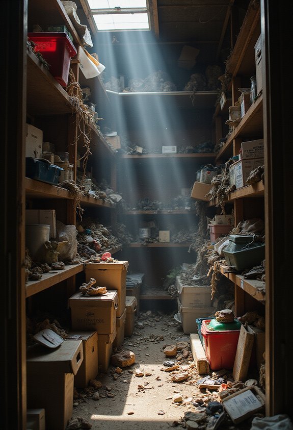 declutter storage closets systematically for holiday storage