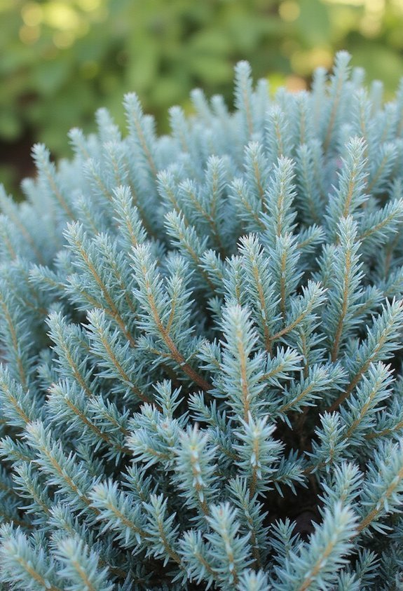 deer resistant evergreen prickly low maintenance