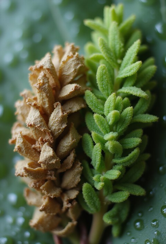 desiccation tolerant plants miraculously revive upon rehydration