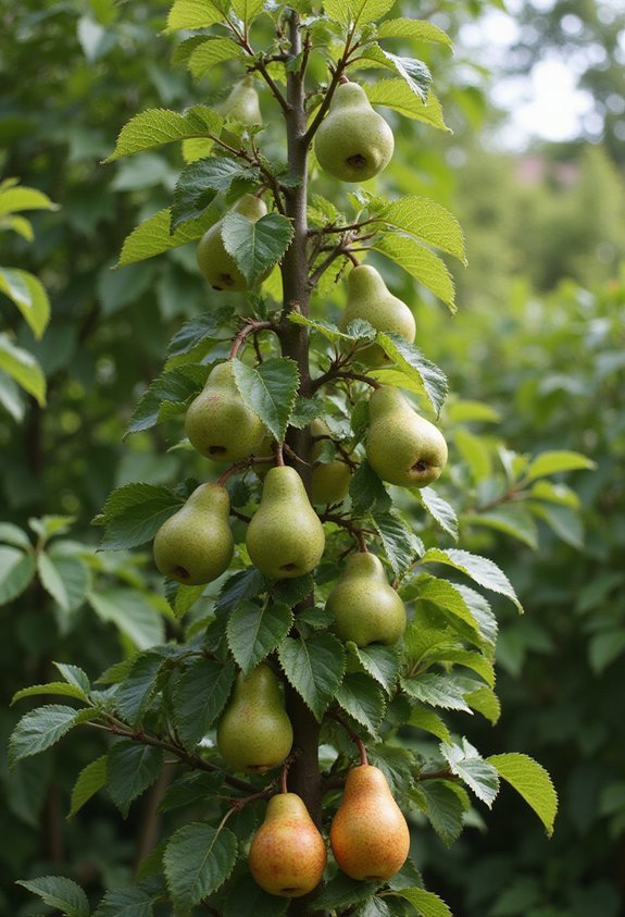 extended harvest compact dwarf pears