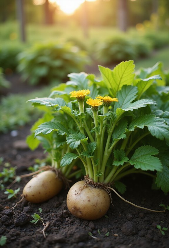 horseradish defends against soil diseases