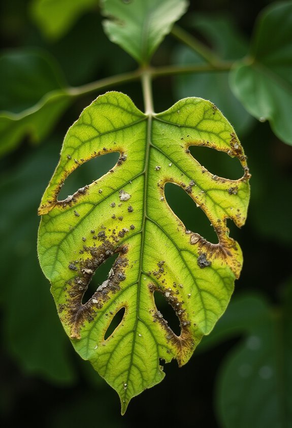 identifying common houseplant pest damage
