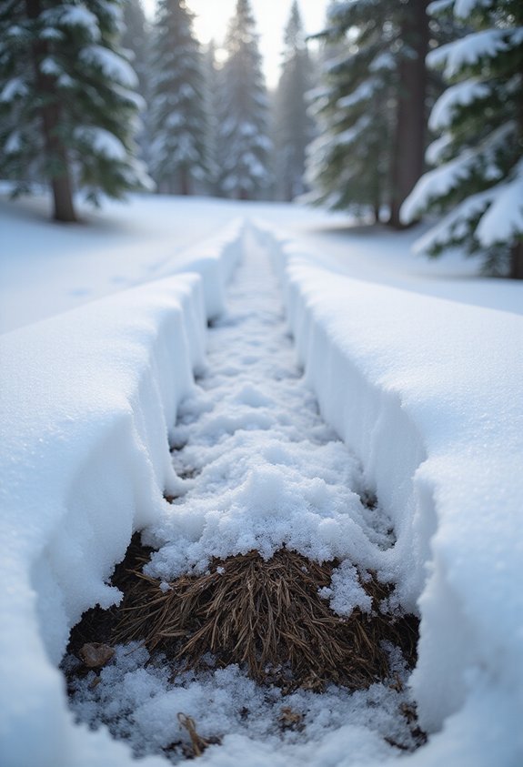 lawn damage from snow weight