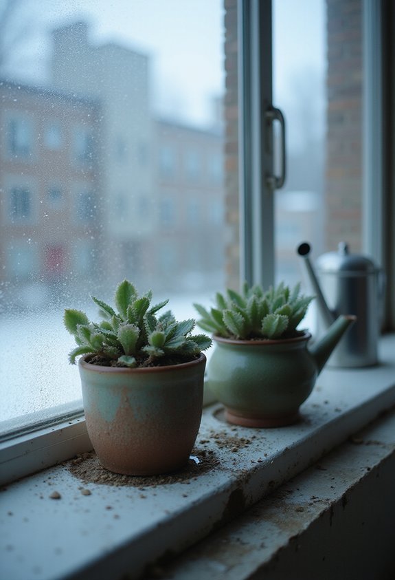 less winter watering prevents overwatering