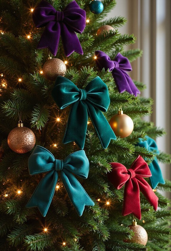 luxurious jewel toned mixed elegance