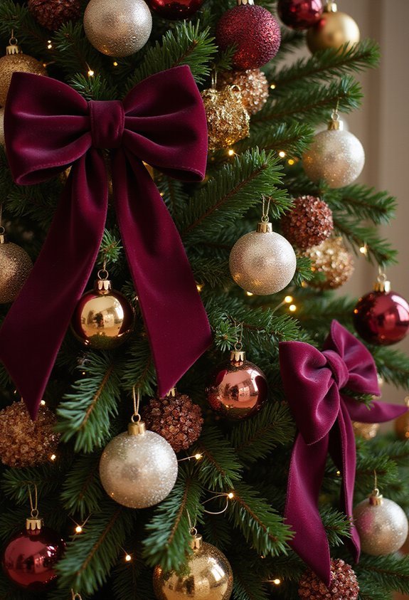 luxurious jewel toned visually balanced sophisticatedly accented