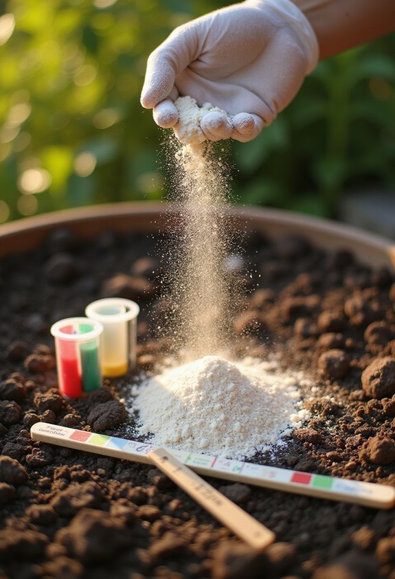 measure soil calcium and ph