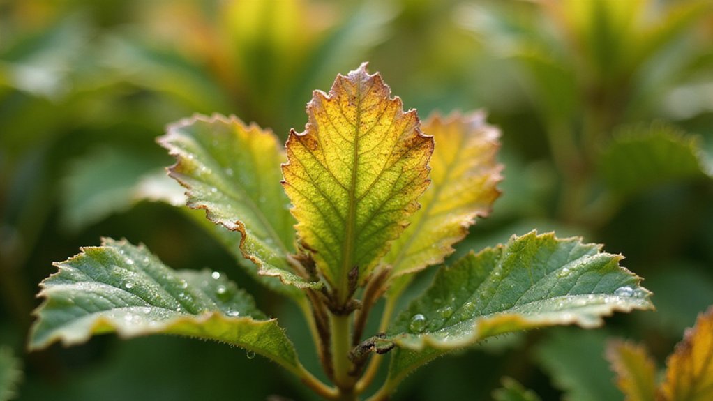 money tree leaves yellowing