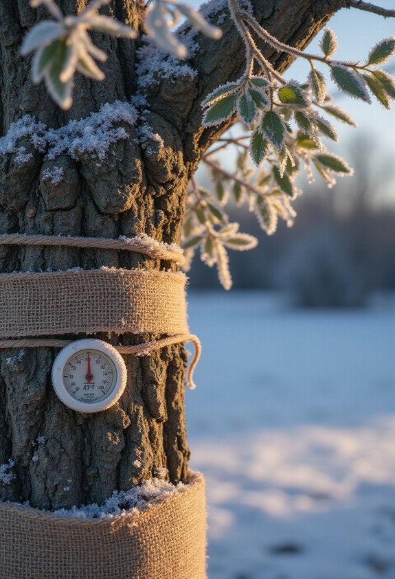 olive trees freeze below 28 f