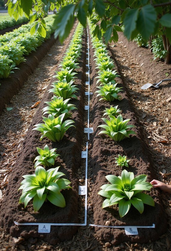 optimal hosta spacing depends mature size