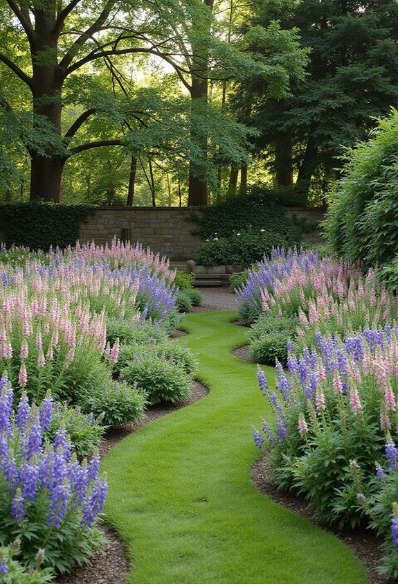 orchestrated natural beauty through controlled wildness