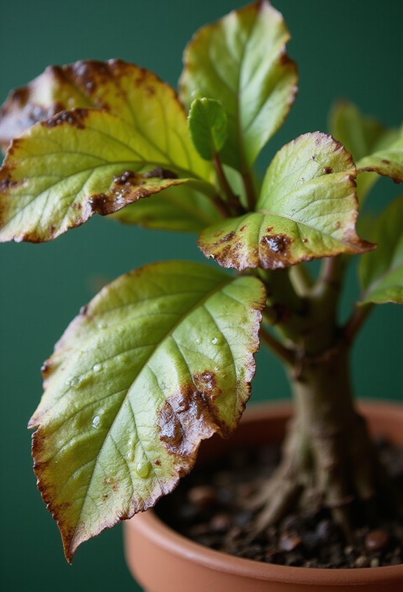 overwatering kills money trees quickly