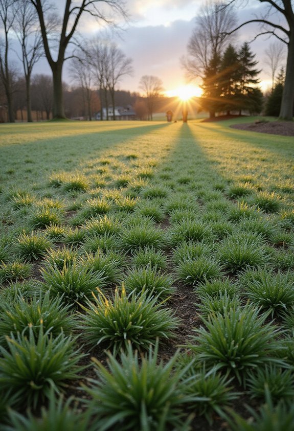 prepare lawn for winter dormancy