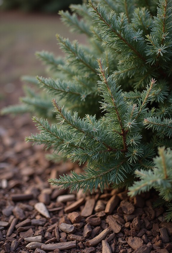 protect eastern red cedars from desiccation