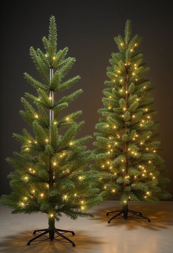 quick assembly artificial tree