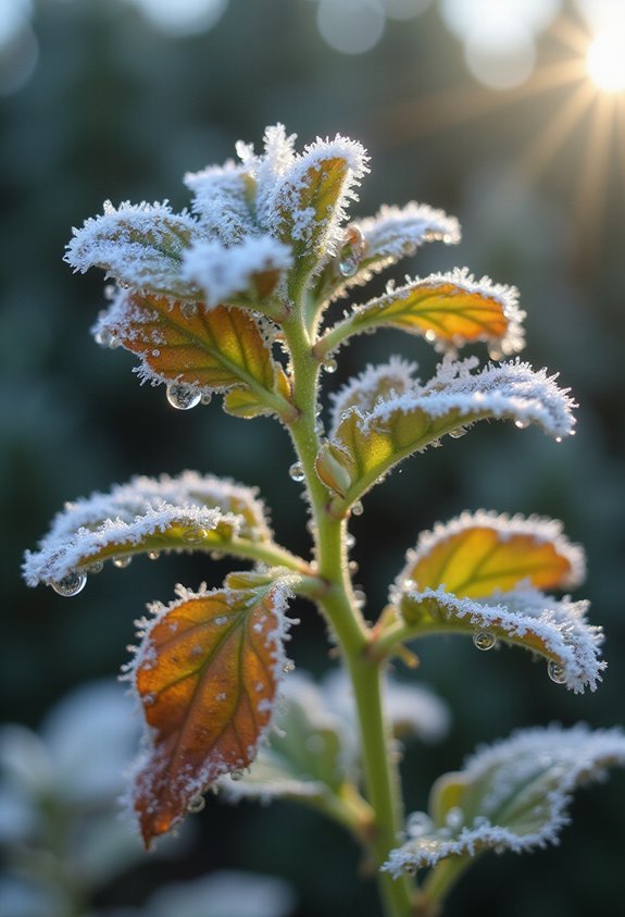 rapid snowmelt damages waterlogged plants
