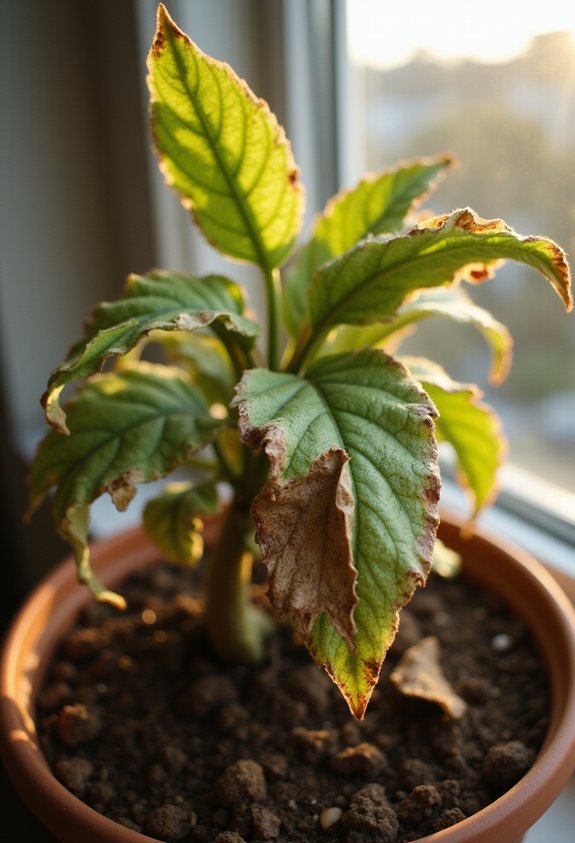 recognizing heat damage symptoms in plants