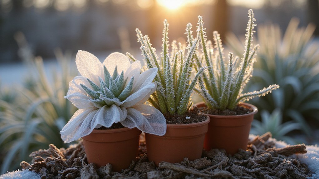 safeguard plants from frosty conditions