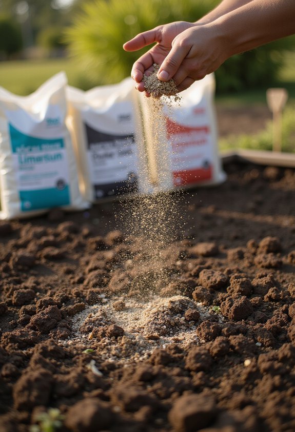 soil calcium amendment selection factors