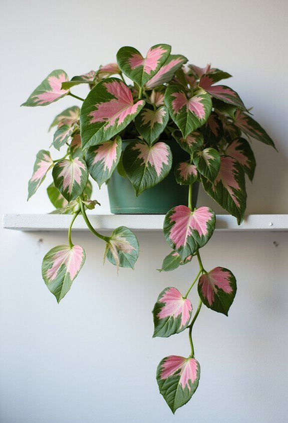 stunning pink foliage rapid climbing