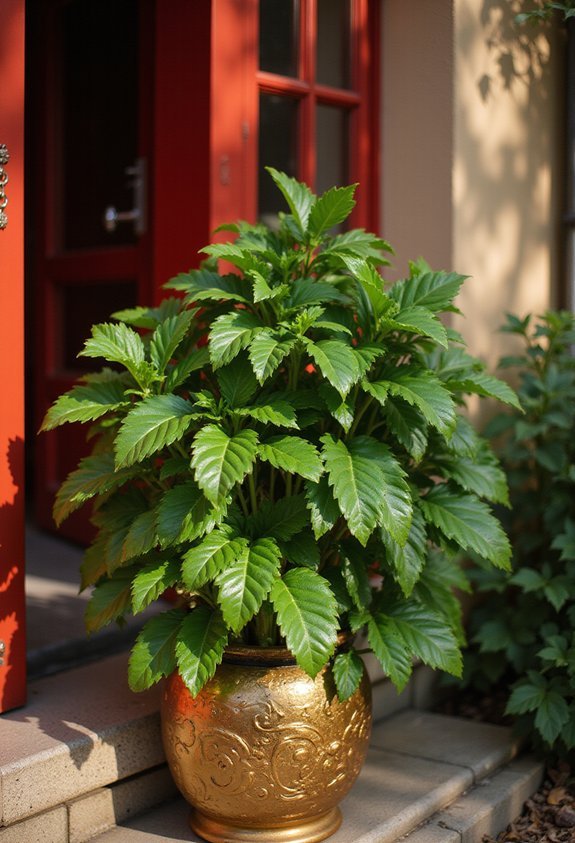 wealth attracting prosperity feng shui plant