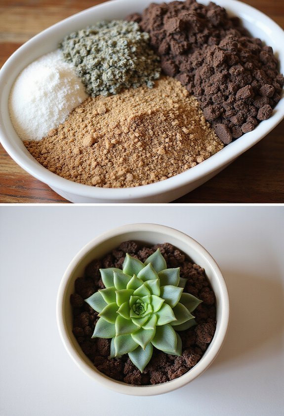 well draining cactus soil mixture