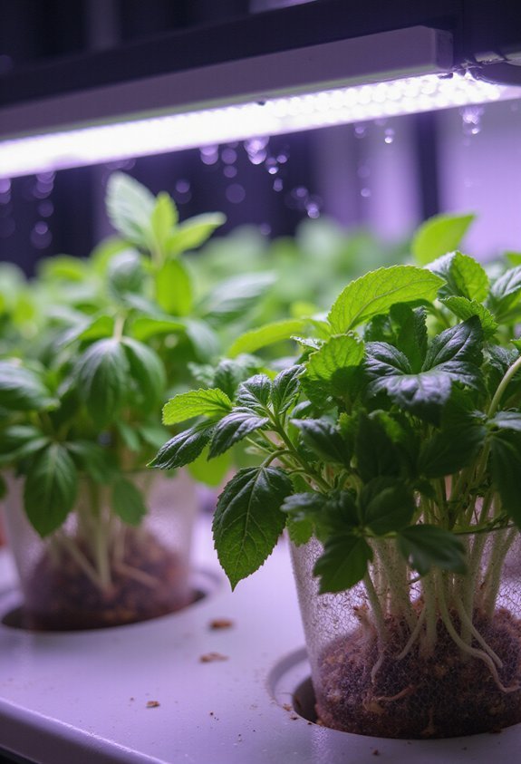 year round fresh hydroponic herb flavors