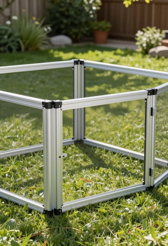 adaptable modular dog run