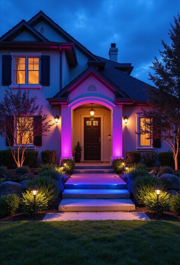 adaptive personalized mood shifting outdoor lighting