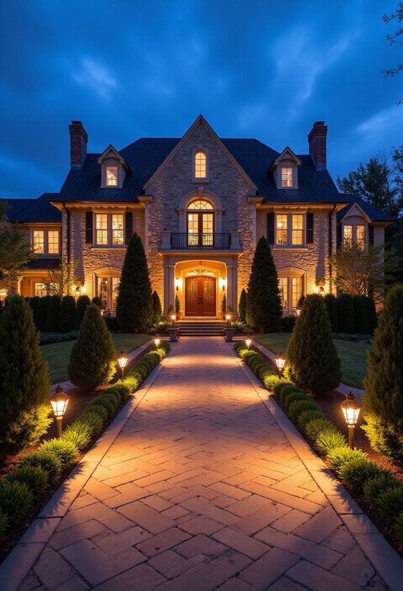 ambiance enhancing smart outdoor lighting systems