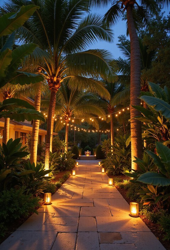 ambient tropical evening enchantment