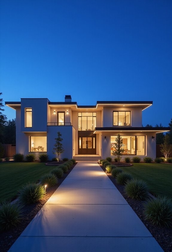 architectural ambiance with led strips