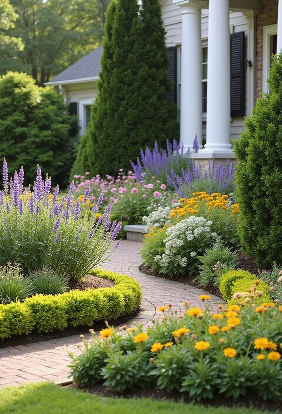 architectural style climate layout plant selection