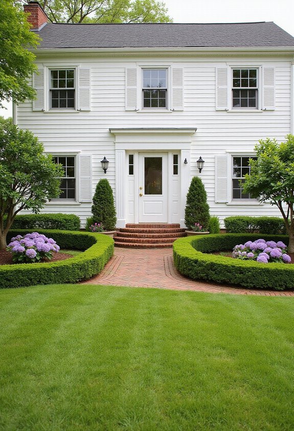 architecture guided front yard design