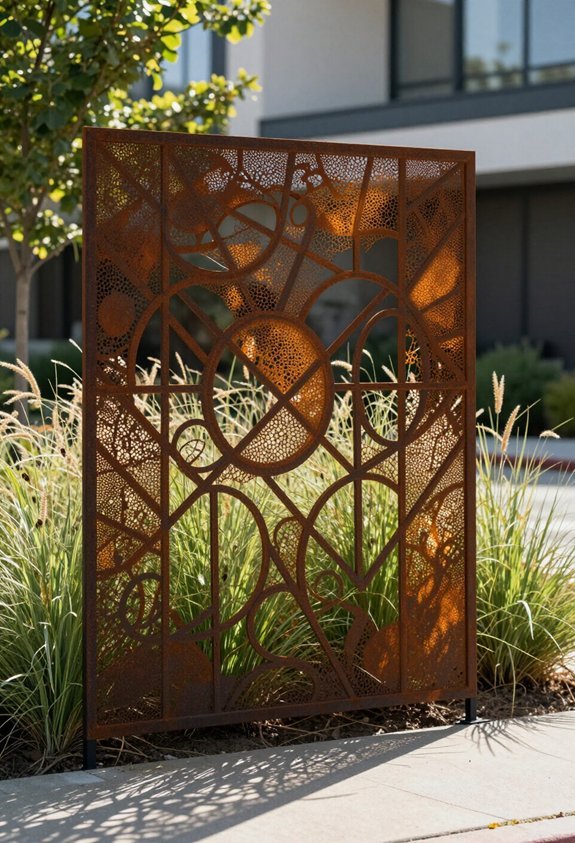 artistic privacy through screens