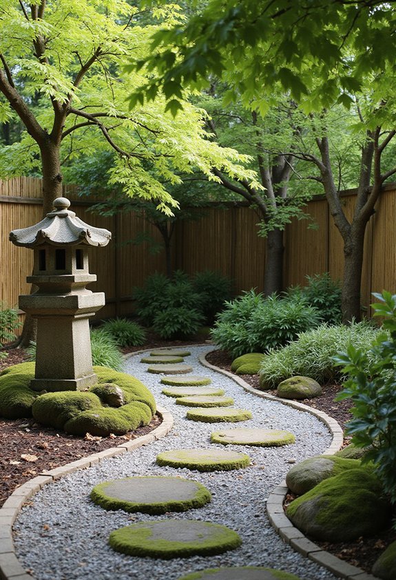 asymmetrical balance in japanese gardens
