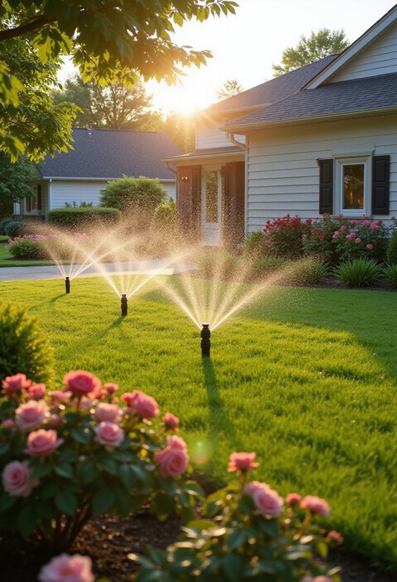 automated adaptive moisture sensing irrigation system
