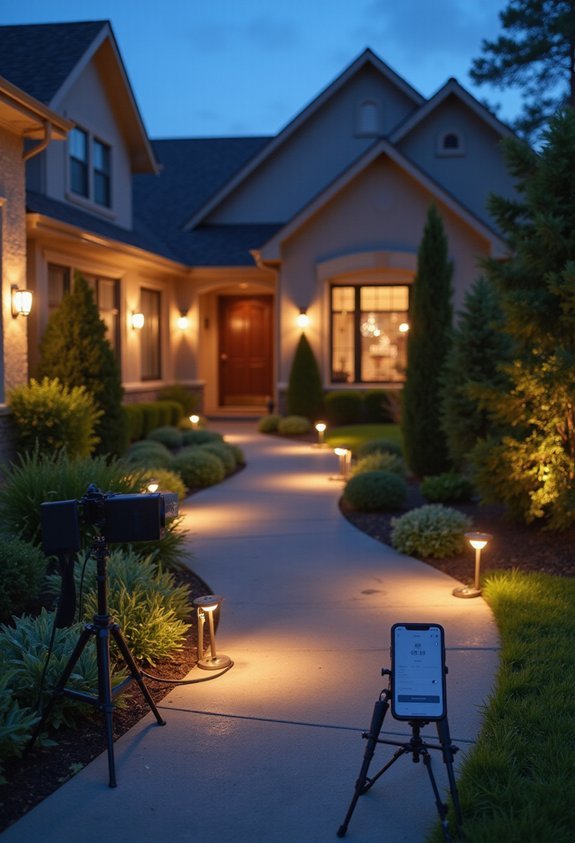 automated hands off energy saving integrated lighting