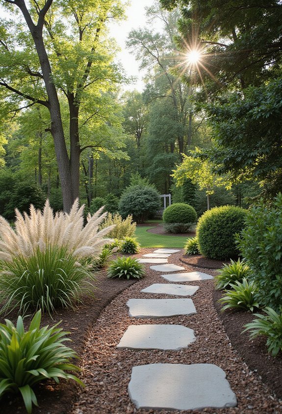 balanced native curated cohesive landscape design