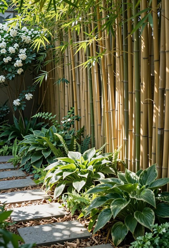 bamboo screens privacy and sustainability