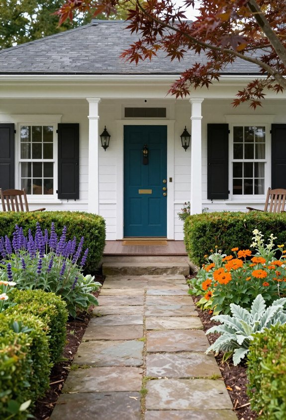 bold front door transformation