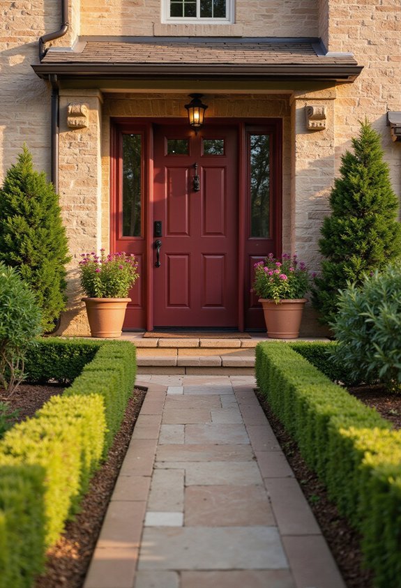 bold modern architectural welcoming