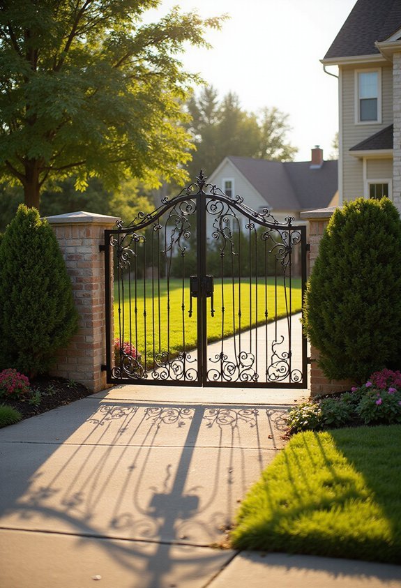 boost security privacy and curb appeal