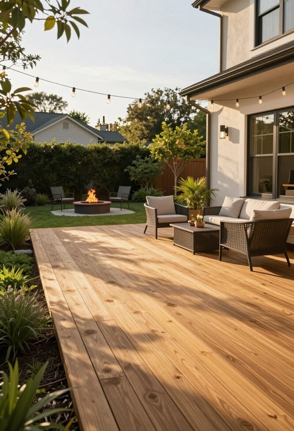 build a functional outdoor space