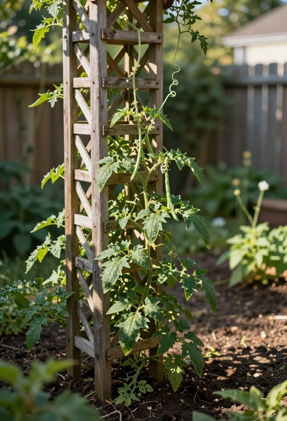 build sturdy vertical trellis