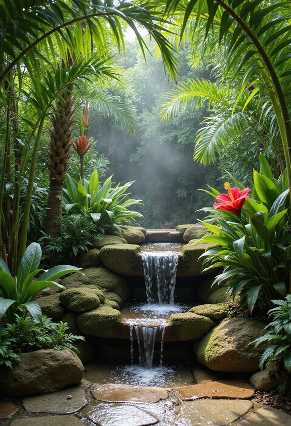 calming sights and sounds of water